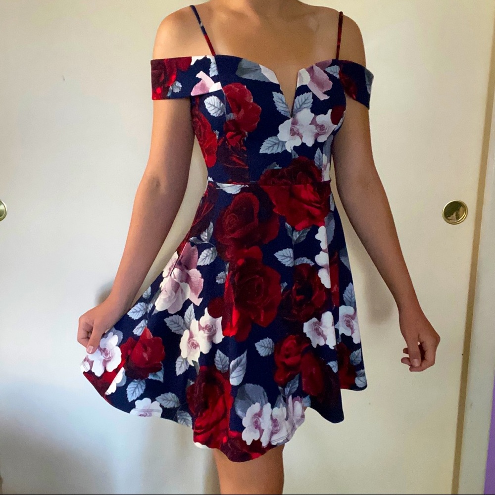 Floral dress, Macy’s, size 3